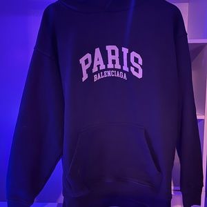 Balenciaga Paris hoodie size Small